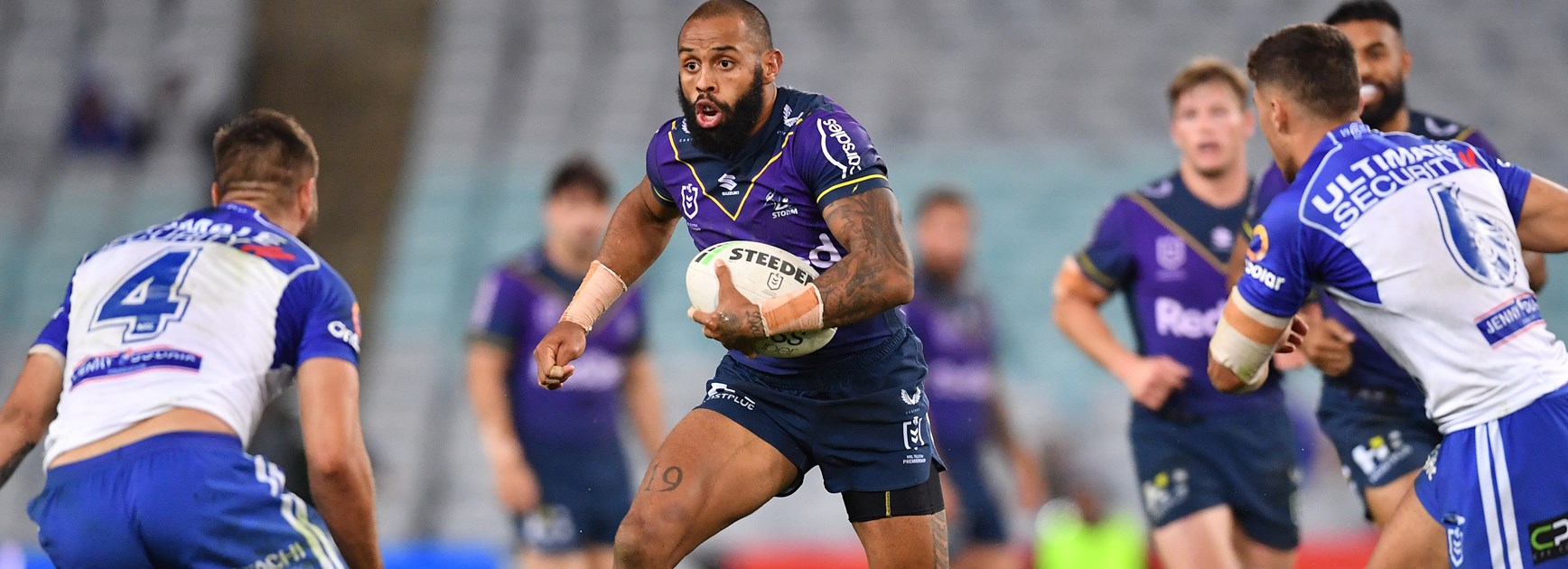 No cold feet for Addo-Carr despite Dogs doing it tough