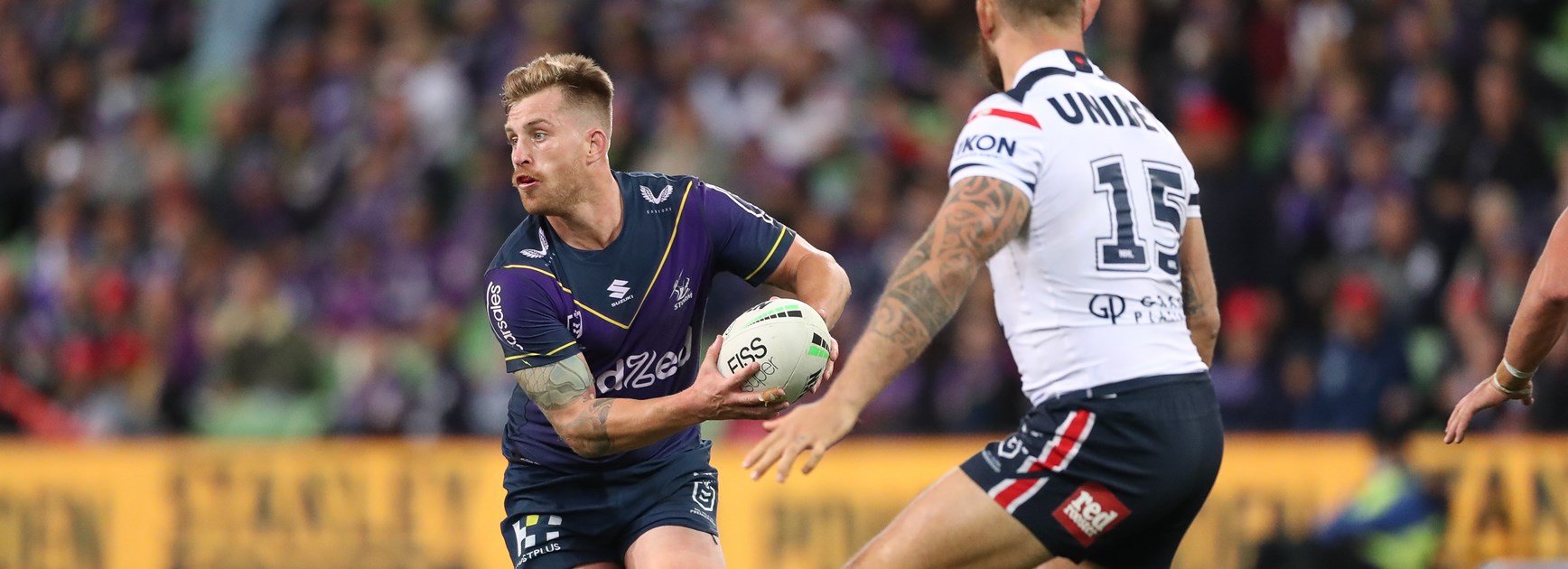 Storm pivot Cameron Munster.