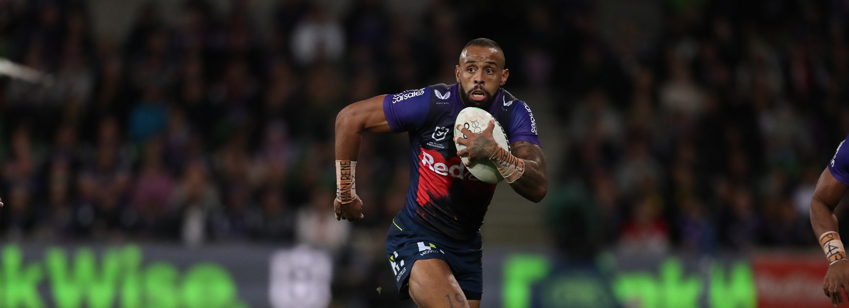 Storm winger Josh Addo-Carr.
