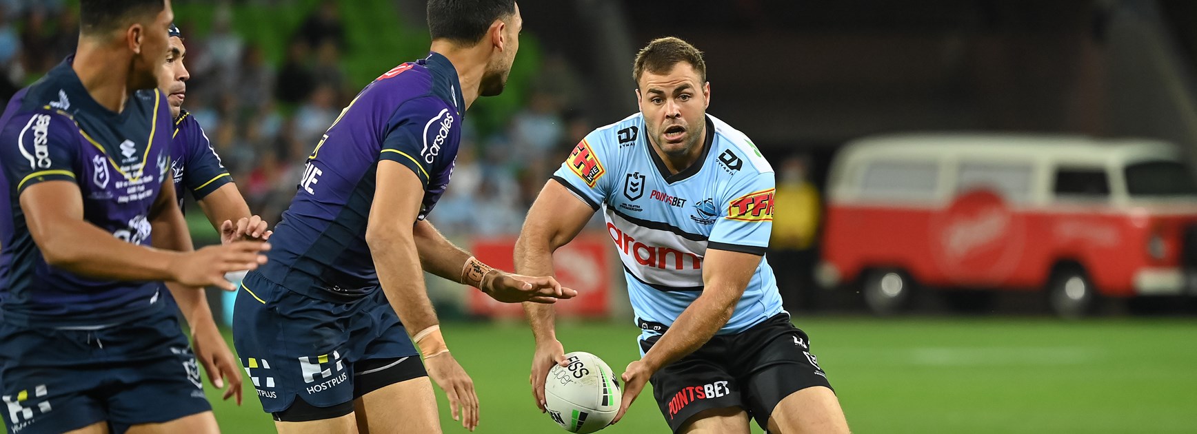 Sharks second-rower Wade Graham.