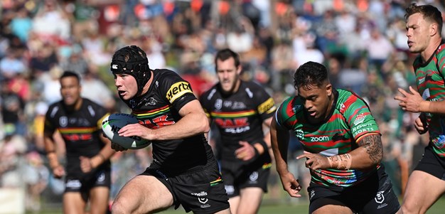 Dubbo dazzler: Burton hat-trick propels Panthers to Rabbitohs rout