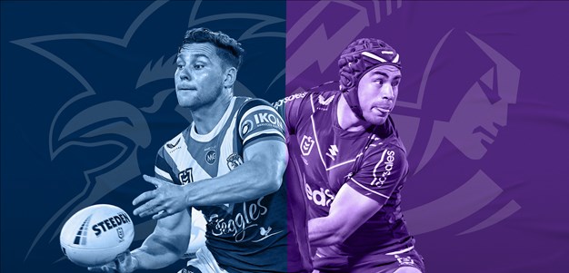 Roosters v Storm: Hutchison, Walker return; Bromwich brothers back