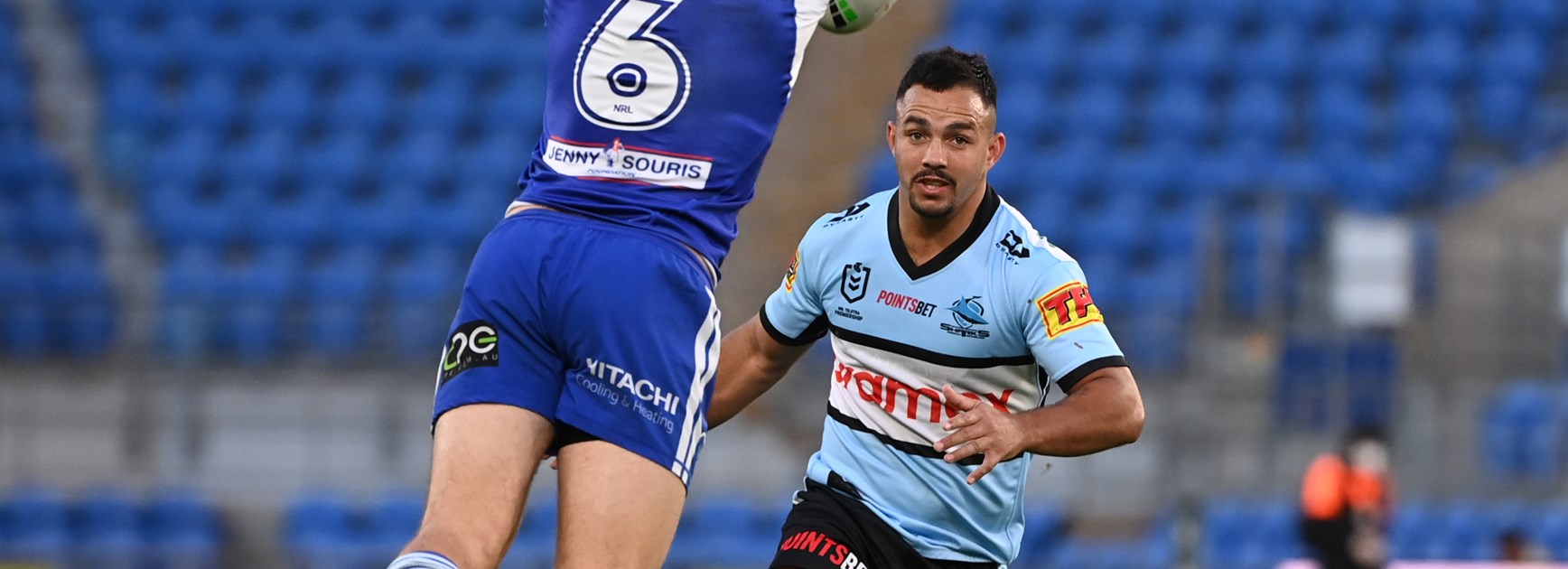 Sharks half Braydon Trindall.