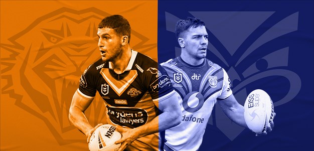 Wests Tigers v Warriors: Tamou out; Hiku new skipper