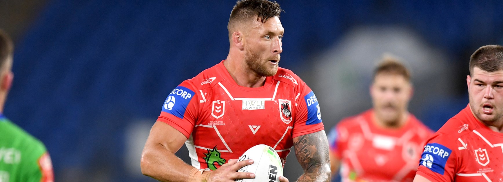 Dragons forward Tariq Sims.
