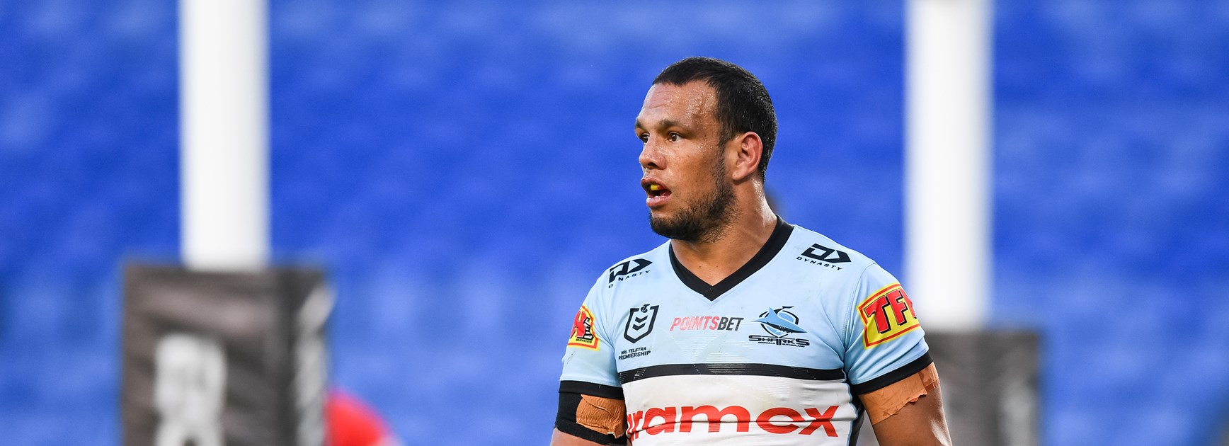 Sharks stand by 'good bloke' Chambers in war of words