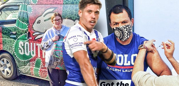 Stay strong: Bulldogs, Bunnies reach out to COVID-hit communities