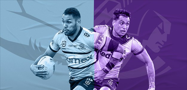 Sharks v Storm: Moylan into starting side; Bellamy rests stars