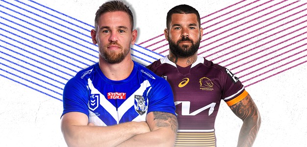 Bulldogs v Broncos: Pangai ready to go; Reynolds, Niu come in