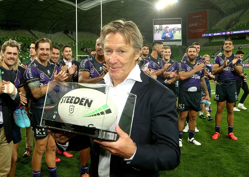 Craig Bellamy was honoured in a special presentation after the match.