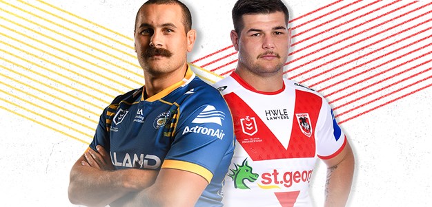 Eels v Dragons: Matterson, Cartwright return; Su'A, Ramsey to miss