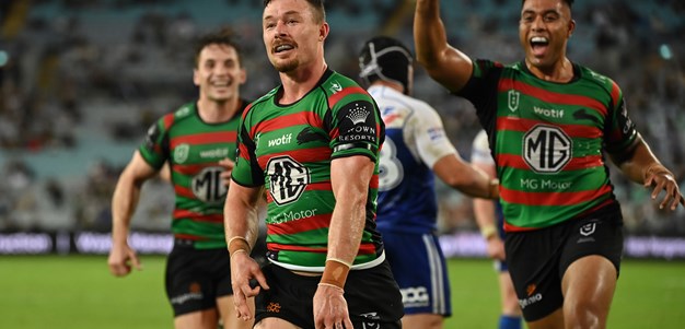 Cook lands the try-fecta as Rabbitohs down Bulldogs