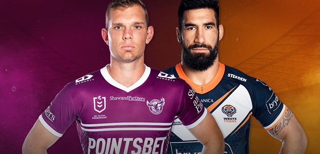 Sea Eagles v Wests Tigers: Turbo back; Utoikamanu confirmed to return