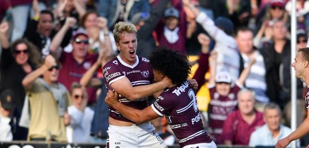 Tries flow freely as Sea Eagles hold off Tigers