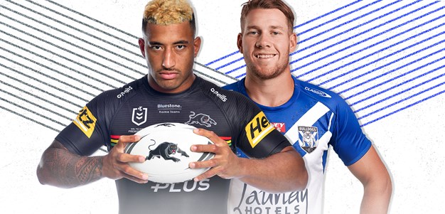 Panthers v Bulldogs: Falls to debut; Dufty, Pangai jnr, Thompson out