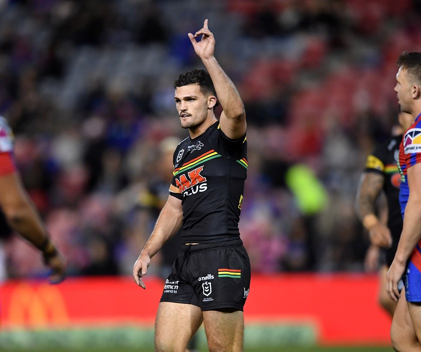 Nathan Cleary was dominant in Penrith's big win over Newcastle in Round 14.