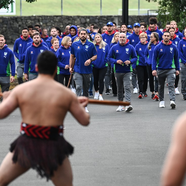 Home at last: Emotions run high as Warriors are welcomed back