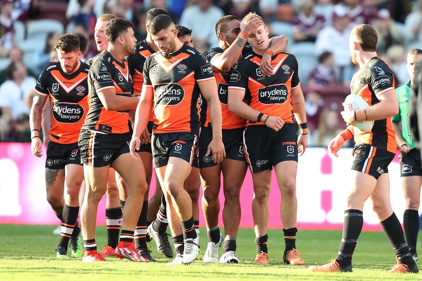 The Wests Tigers currently sit on the bottom of the NRL ladder.
