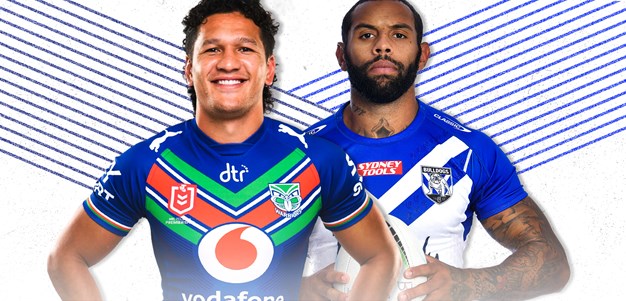 Warriors v Bulldogs: Asi back in No.6; Edwards gets a shot