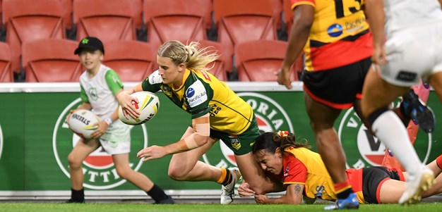 Jillaroos hopefuls star in Australian PM’s XIII Women's big win