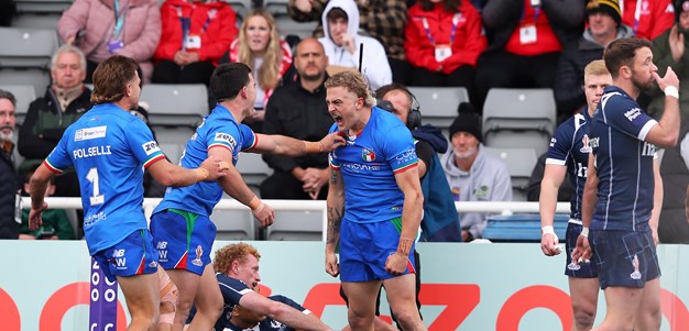 Brown leads Italy to historic win over Scotland