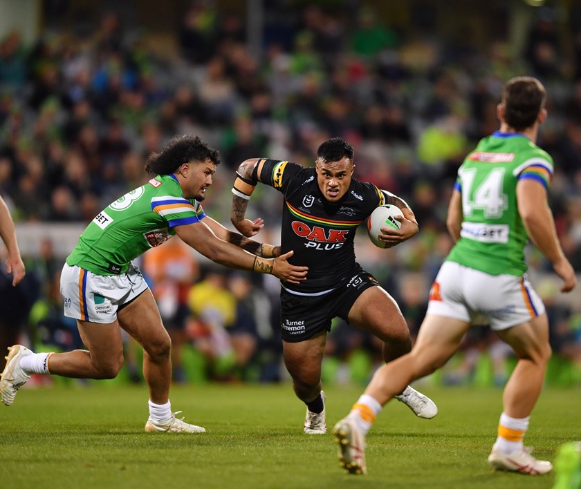 Panthers prop Spencer Leniu is under consideration for an Origin call up 