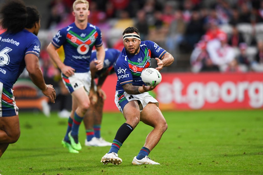 Injury meant Jazz Tevaga didn't play beyond round 20 last season. ©NRL Photos