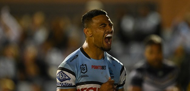 Ronaldo doubles up as Sharks feast on Cowboys