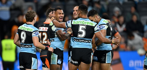 Katoa bags three as Sharks put bite on Tigers