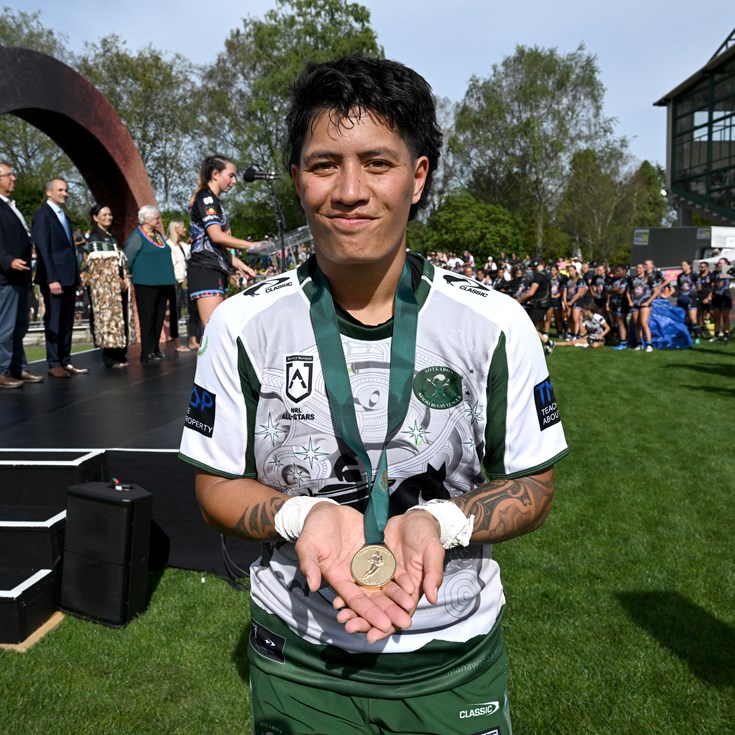 Gayle force: Broughton claims Trish Hina medal