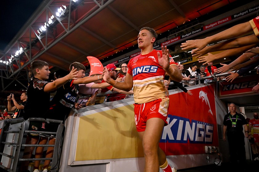 Kurt Donoghoe played seven NRL matches in the Dolphins' inaugural season