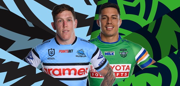 Sharks v Raiders: Forward depth tested; Whitehead withdraws