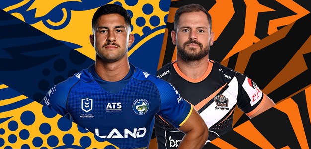 Eels v Wests Tigers: Matterson starts; Twal sidelined