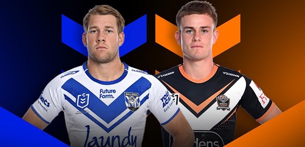 Bulldogs v Wests Tigers: Taaffe the new No.1 man; Koroisau ruled out