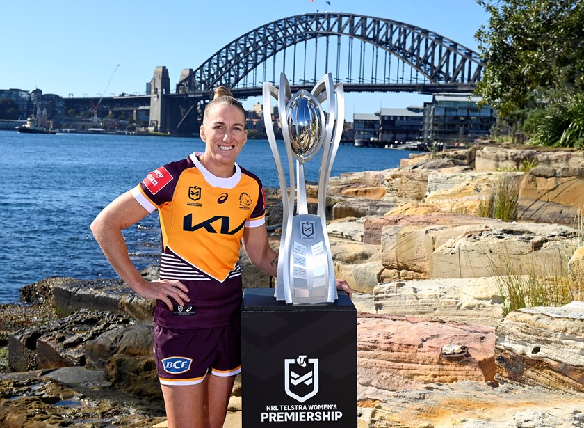 Broncos captain Ali Brigginshaw is an influential player for her team.