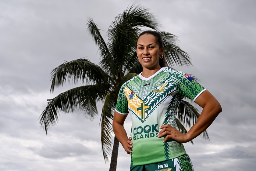 Kiana Takairangi is a key player for the Cook Islands Moana.