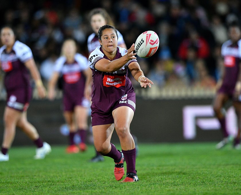 Jenni-Sue Hoepper played State of Origin for Queensland in 2019.