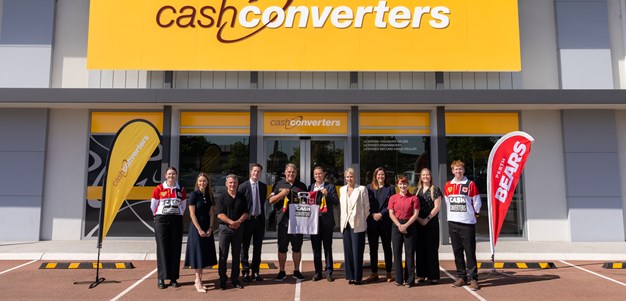Perth Bears mega partnership with Cash Converters sets new sports benchmark