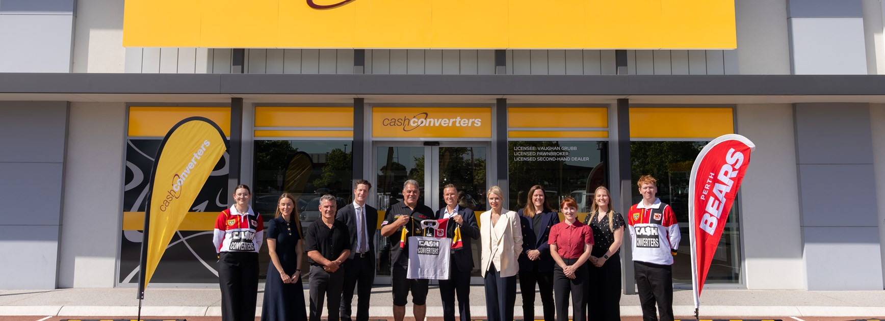 Perth Bears mega partnership with Cash Converters sets new sports benchmark