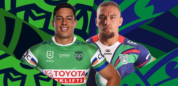 Raiders v Warriors: Pattie makes debut; RTS relives 2013 glory