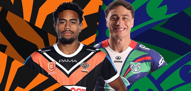 Wests Tigers v Warriors: Doueihi injured in warm up; Afoa called up