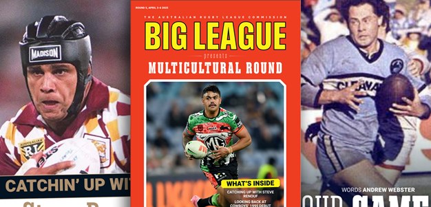 A sneak peek at the Round 5 issue of Big League