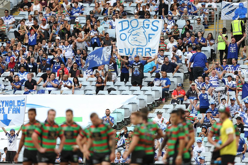 The Bulldogs stormed to a 42-12 victory over the Bunnies in 2016.