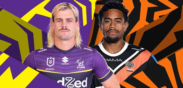 Storm v Wests Tigers: NAS returns via bench; Naden good to go
