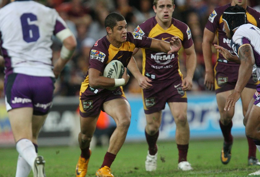 Dane Gagai launched his NRL career in 2011 with the Broncos.