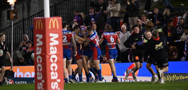 As it happened: Knights stun Sea Eagles in golden point thriller