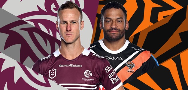 Sea Eagles v Wests Tigers: Turbo centre of attention; Luai late out