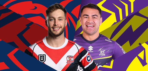 Roosters v Storm: King for a night; X marks the milestone