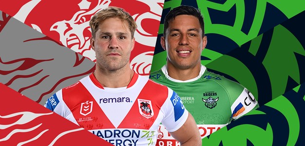 Dragons v Raiders: Molo in for Su'A; Kris back on deck