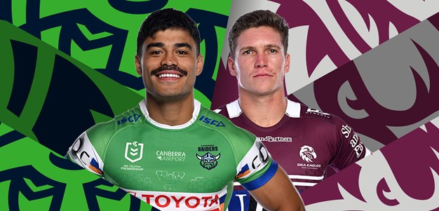 Raiders v Sea Eagles: No changes for Ricky; Turbo returns to fullback